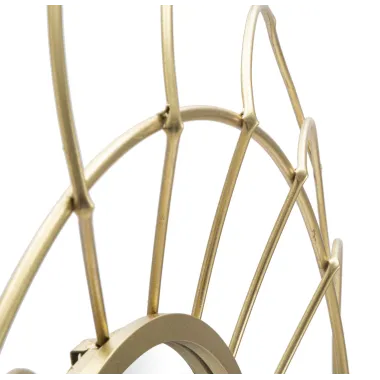 Lustro SUNFLOWER Ø 88x7 cm (wymiary lustra Ø 33 cm)